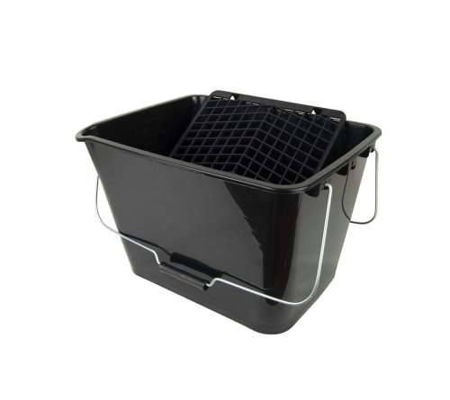 Cubeta Pro Plástico 16L + Rejilla de Plástico