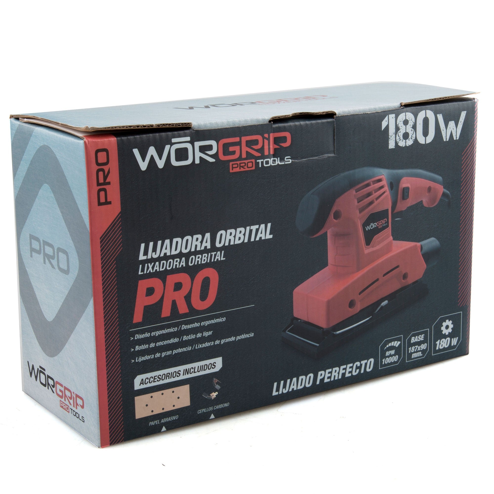 Lijadora Worgrip-Pro Mouse 130w.
