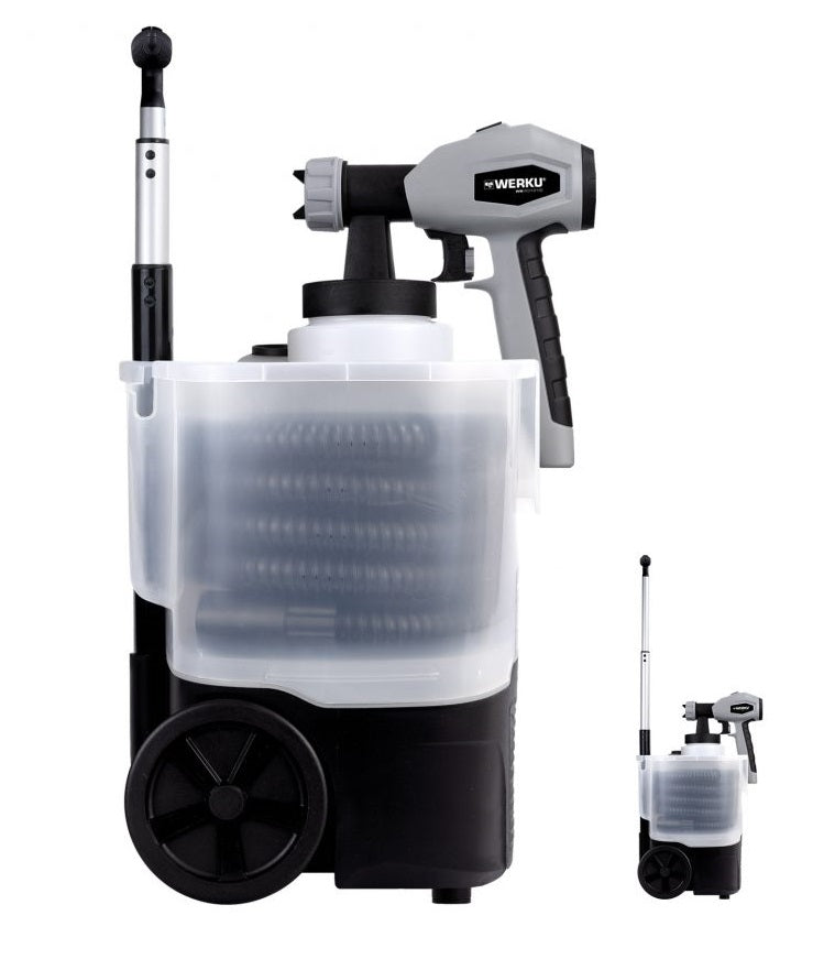 Pistola Pintar Succión Turbina-Trolley 750 W