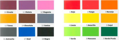 Deluxe  Mate Colores 4 lt.